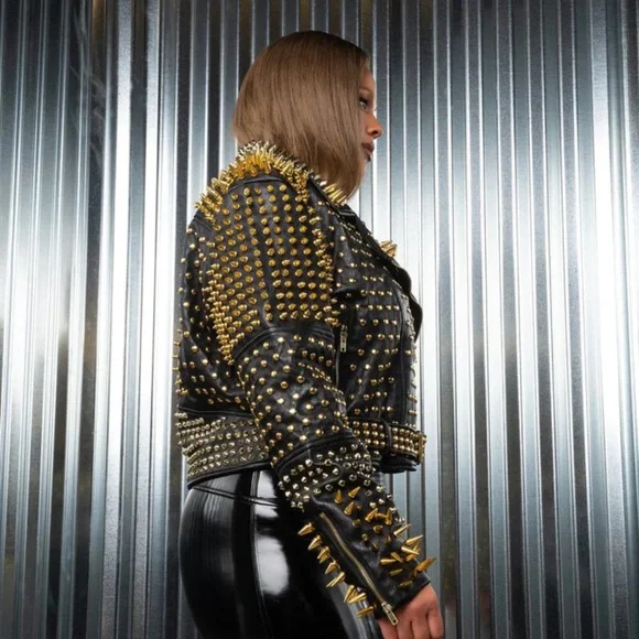 COPY - Azelea wang Lucifer moto jacket - Picture 3 of 8